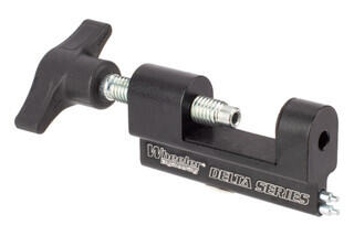 Wheeler Delta Series AR Trigger Guard Install Tool is made from durable aluminum with a mil-spec anodized finish